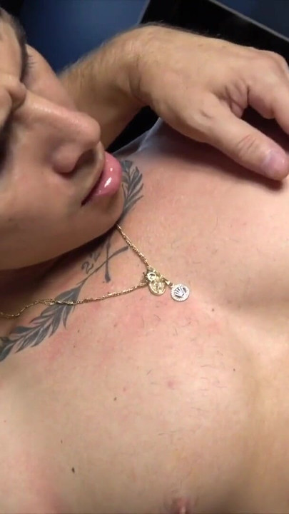 Epic moment from "Muscle Worship and Massage of Mateus Ferreira"