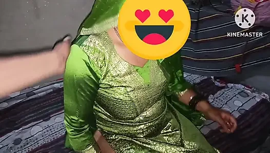Desi Bhabhi Dengan Setelan Hijau Salwar Disetubuhi Dengan Keras Oleh Devar