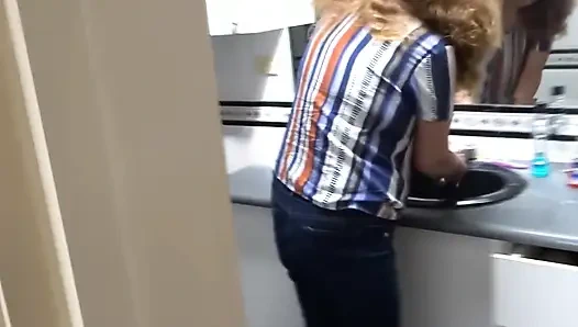 Подборка, мачеха-латина писает до и после траха