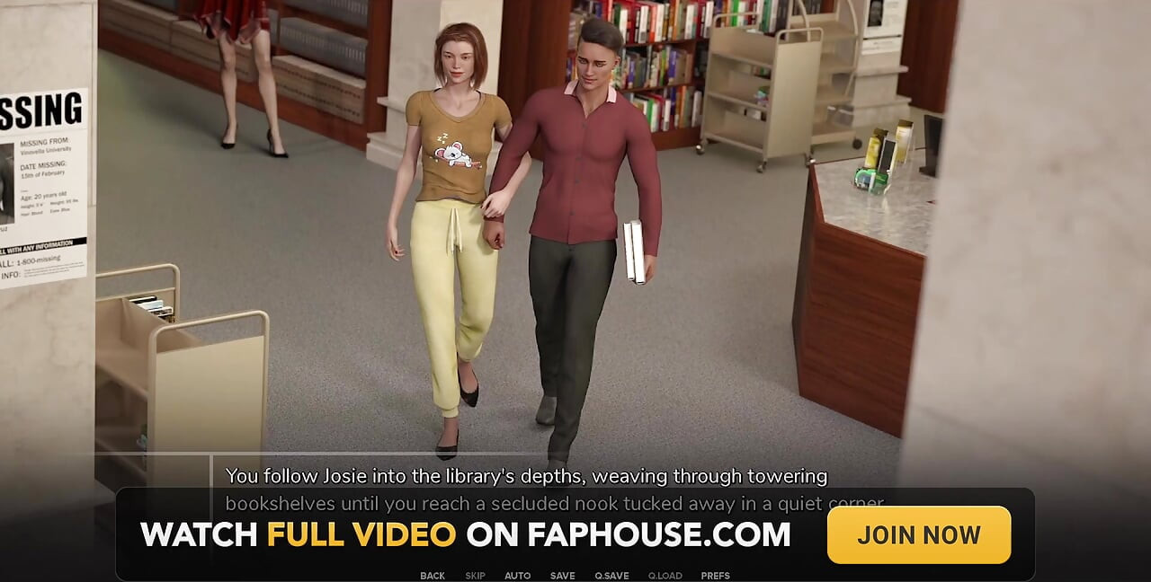 Taboo University - Red Head Blind Girl Undresses so She Can Feel My Hard Cock Inside Her