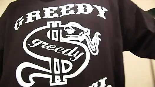 Young Curvaceous Ebony Cutie Ms. Cakes Got Special Suit as Body Art and Pussy Pounding