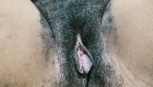 A Woman with Hairy Pussy in Her Secretary Outfit