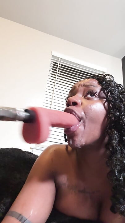 Ebony can't stop leaking