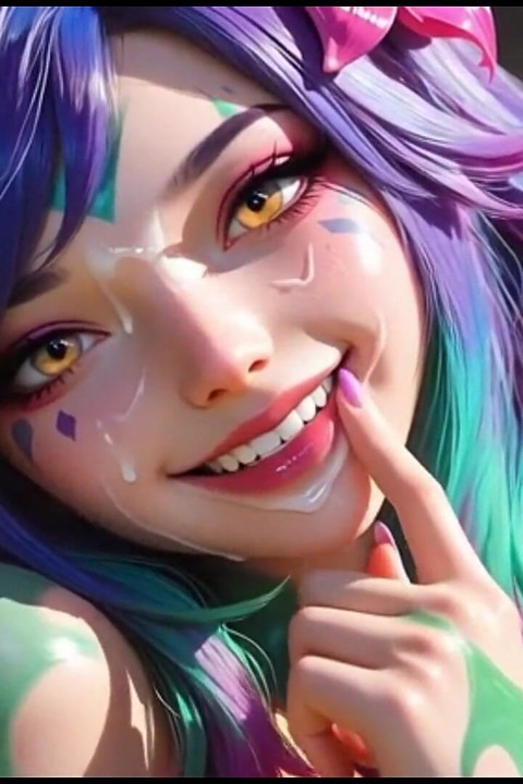 숲속의 핫 니코 비키니와 얼굴 사정 장면