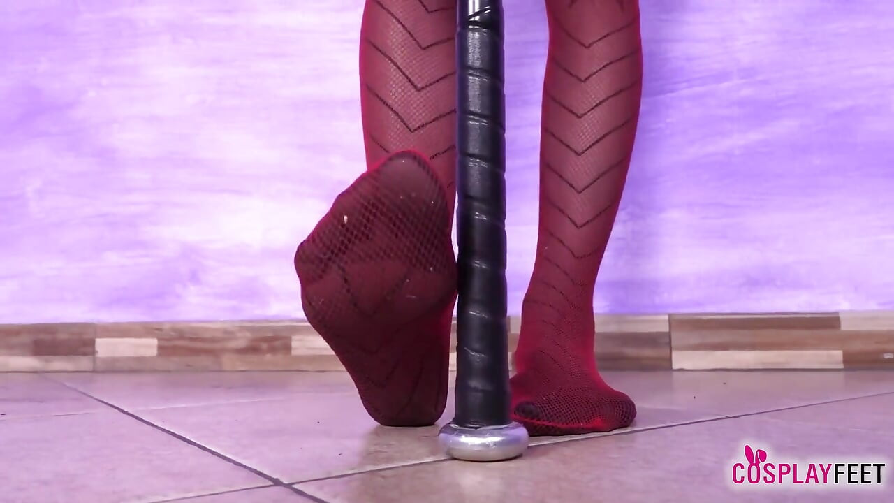 Stunning Mermaid in a Super Sexy Harley Quinn Cosplay Outfit