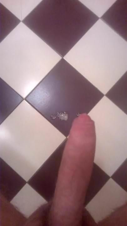 masturbating before the shower