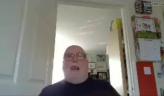 grandpa cum on webcam