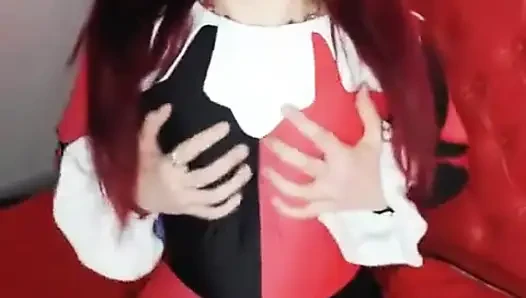 Shyyfxx harley Quinn feiert ihren geburtstag und schickt den Joker zu ihrem nachbarn, WICHsanleitung