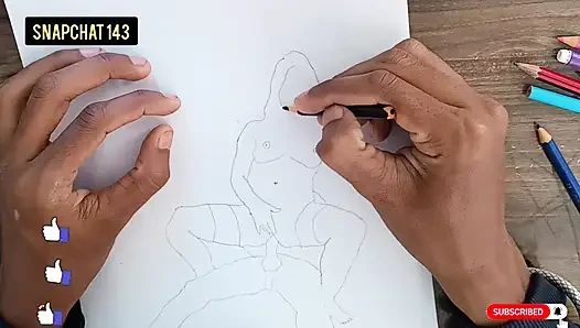 Hintli amcık Pakistanlı köy yeni evli yenge