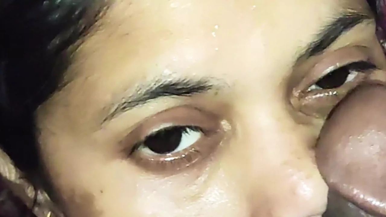 Sexy stepsister face covered with my cum after pussy fucked