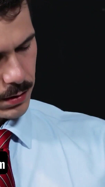 Thrilling moment from "Bully Him - Disobeying College Boy Nick Floyd Gets Disciplined By Strict Teacher And The Principal"