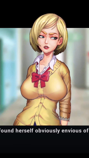 Taffy Tales #1 Sara menunjukkan buah dadanya kepada saya.