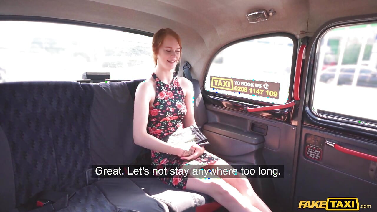 Fake Taxi - Peeping Cabbie Fucks Skinny Alt Redhead Ariela Donovan