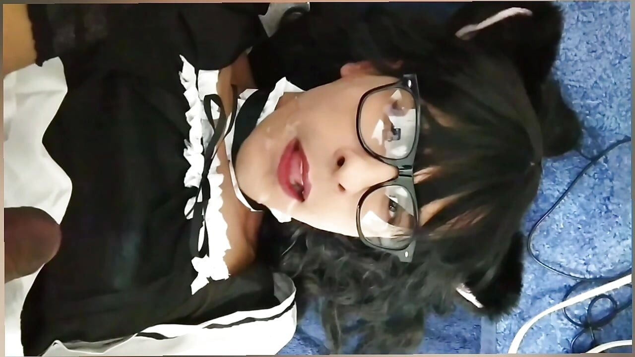 Sissy Self Facial i Cum Gutanje Kompilacija