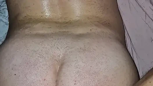 Chubby wife moaning while fucked at night