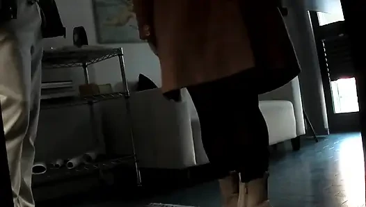 FUCKED IN THE OFFICE ON MY LOVESEAT WITH FAKE CLIENT
