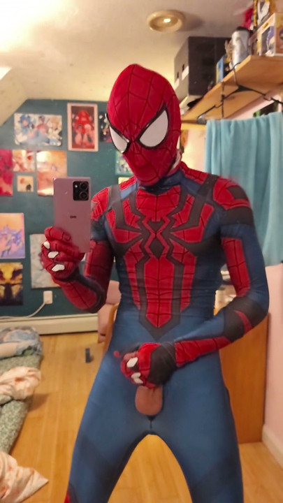 Spidey Got A Little Too Horny Before Bed | Clip 1
