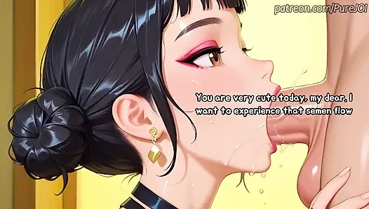 You were desperately trying to fill idol Zoey with your semen (Sex JOI)