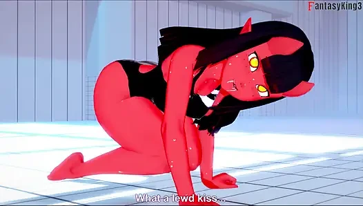 Meru the succubus Bikini POV sex
