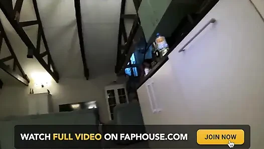 I Use My Virgin Neighbor While Cooking Humiliation, Control & Kitchen Cum Play