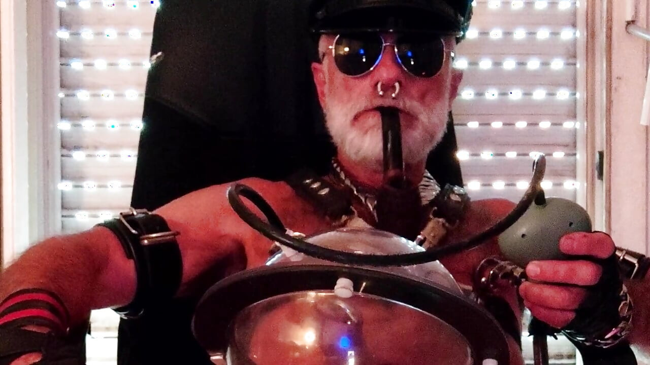 Cigar, Big Pipe, Ball Stretching and Balls/cock Pumping