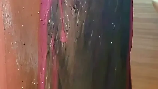 Heiße MILf dicker arsch & arabische stiefmutter mit riesigen möpsen, duschsex im badezimmer