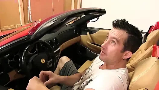 Busty Blonde Jaw Drops After Agreeing to Wash Much More Than His Car