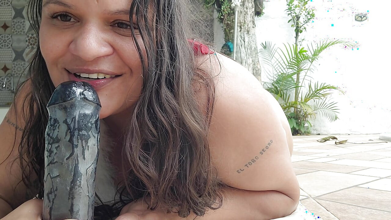 Santa Claus with Fire in Her Pussy