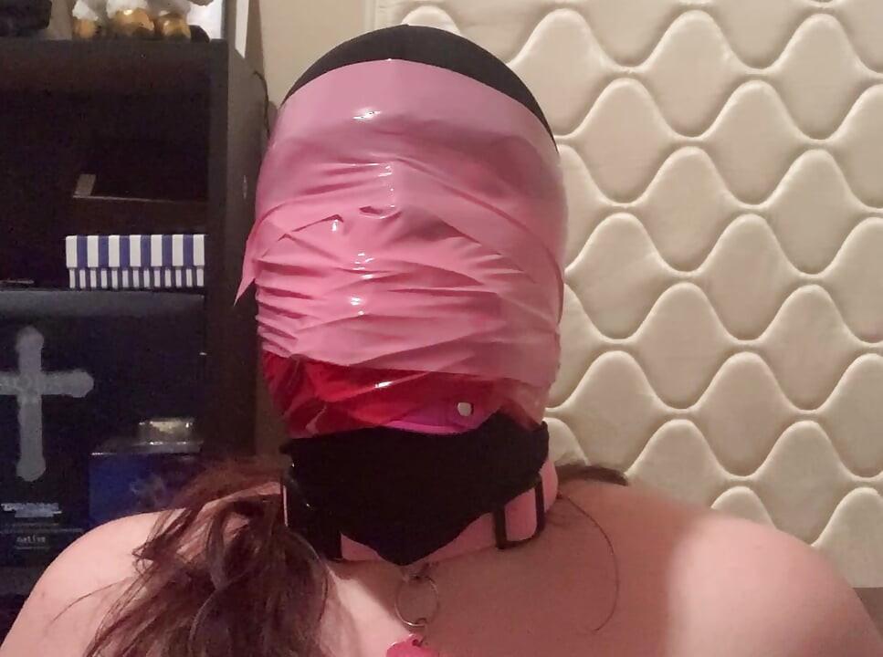 Fake lips wrapped in tape