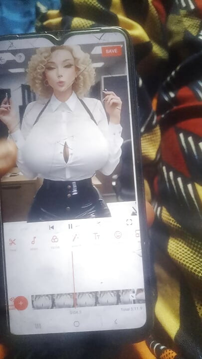아름다운 거유 모델 봤어