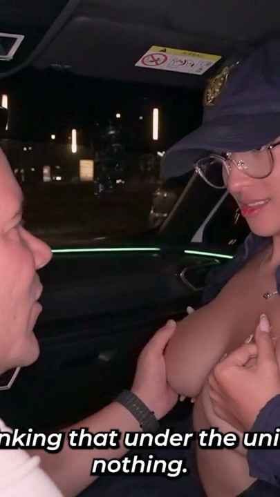 Stop! Busty cop gets fucked by a creepy guy | Clip 1