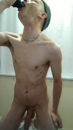Nakedladuk과 함께하는 딥쓰롯 딜도 훈련