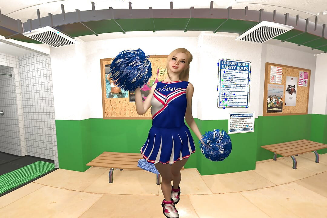 Fvr - 20 - Meet the Cheerleader at the Locker - Cherry
