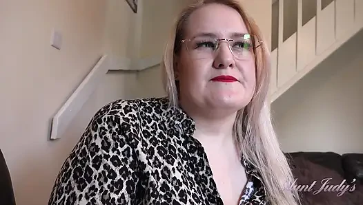 Auntjudys - Your Busty BBW Sex Therapist Becky Sucks Your Cock