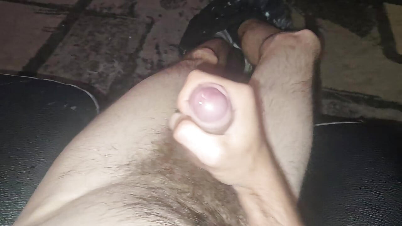Playing with my big hard dick