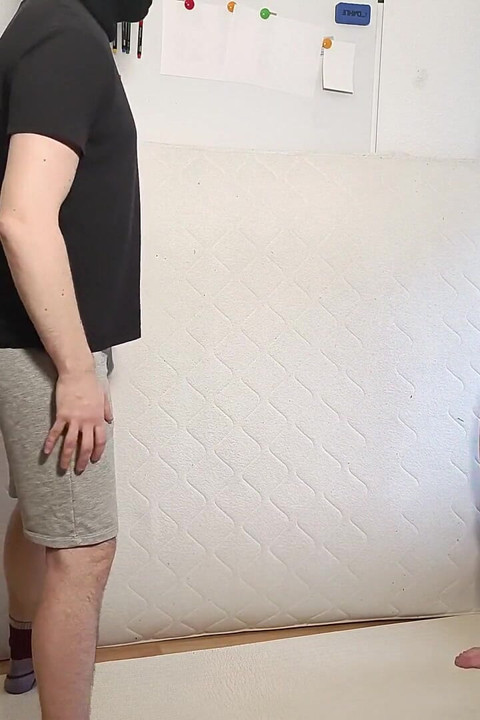 Ballbusting Hard Barefoot Kicks