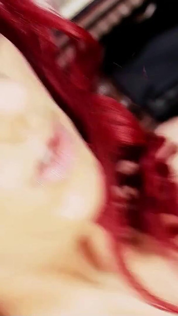 Powerful moment from "Redhead MILF Step Mom Paige Ashley seduce to Fuck by Whitezilla Cock Guy"