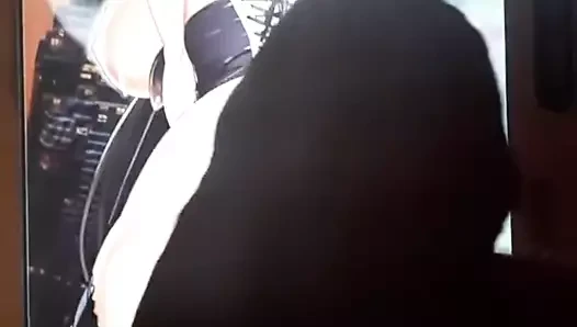 Cumtribute chisato hasegawa büyük memeler anime paja tributo