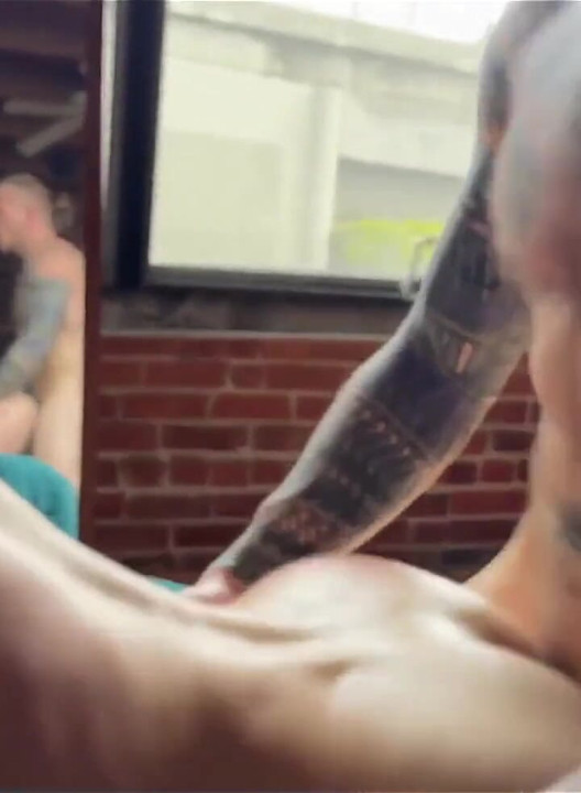 Muscle Stud Throat and Ass Fucks a Pretty Trans Girl