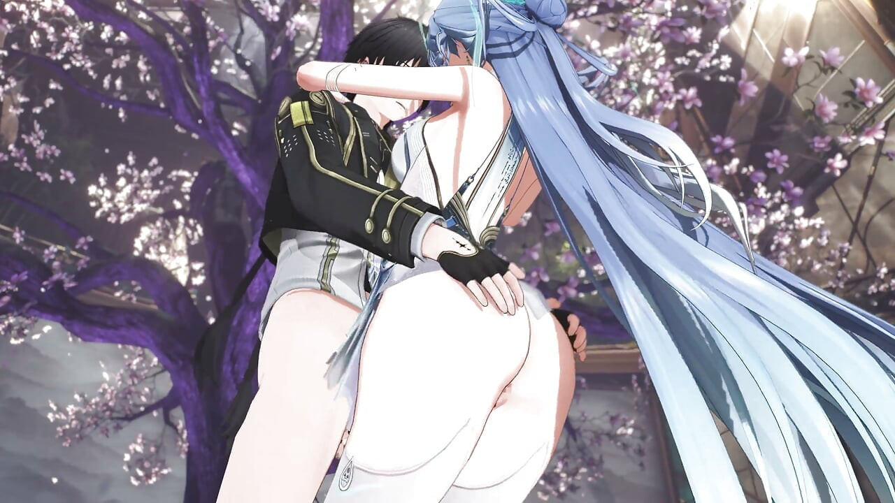 Wuthering Waves - Qingxiao strastvena seksualna scena - 3D hentai animacije