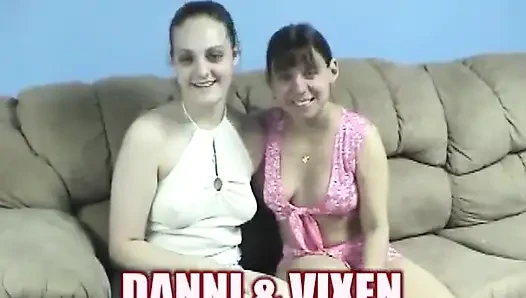 Danni & Vixen munching pussy