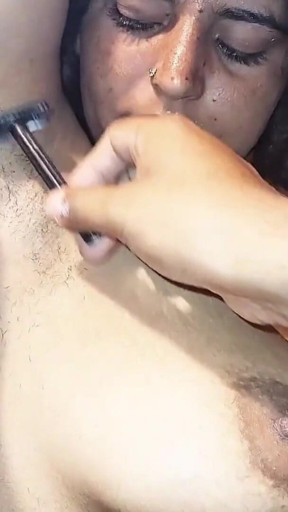 She like shaving by his boyfriend plus fucking | Clip 2