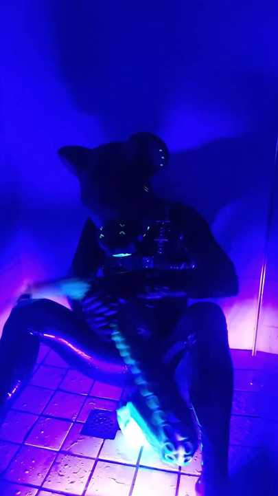 Full Rubber Shower Session