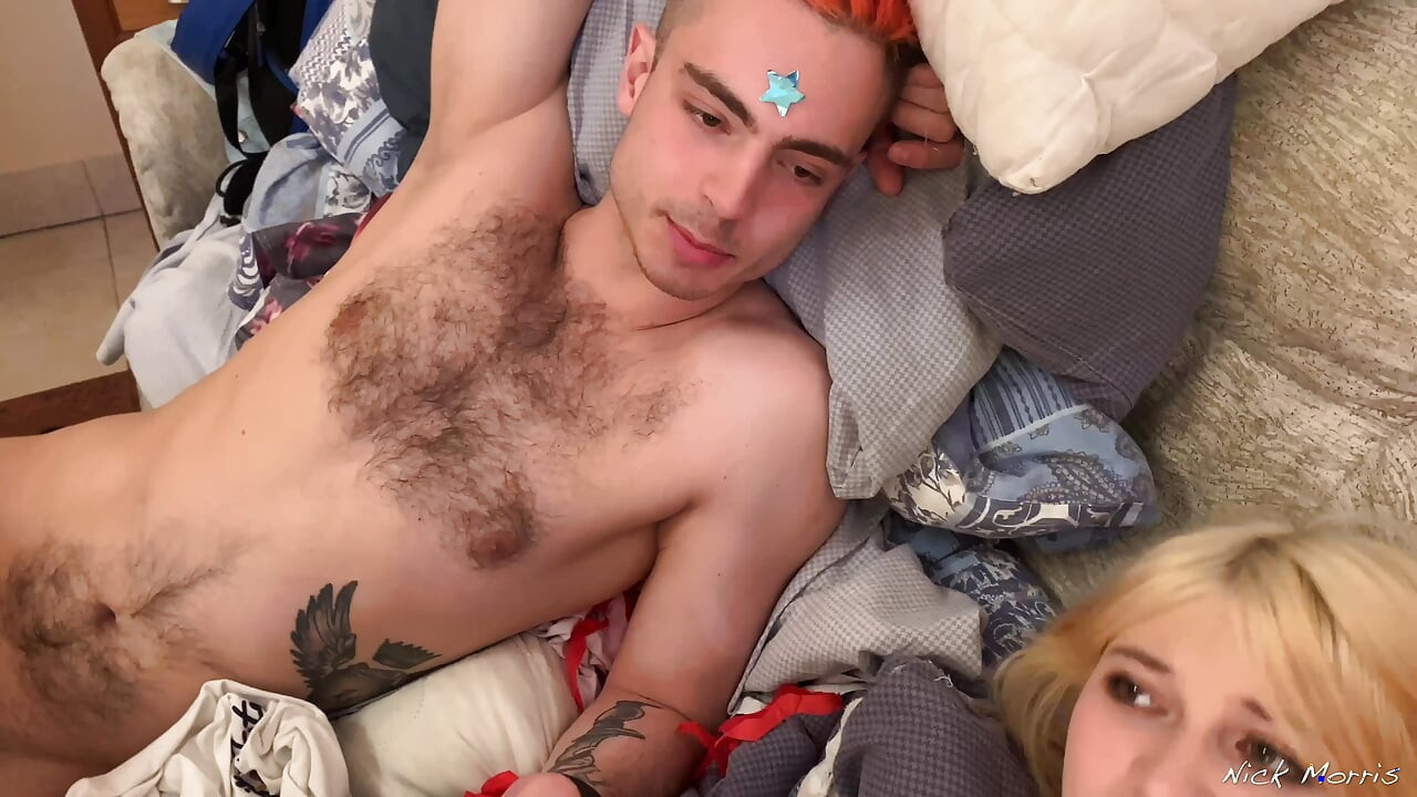 Fucking my friend's girl at a party while he holds her hand