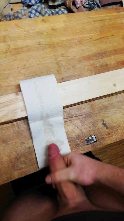Young Boy Cumming in the wood - workshop