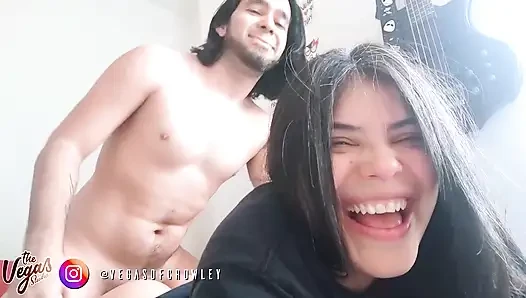 Innocent Selfie to Creampie: Behind the Sweet Smile He Was Deep Inside Me, Toy Clit Buzz, Cowgirl Ride & Dripping Cum Finish