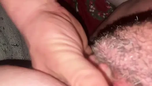 Karımın amını döl suyuyla akıyor