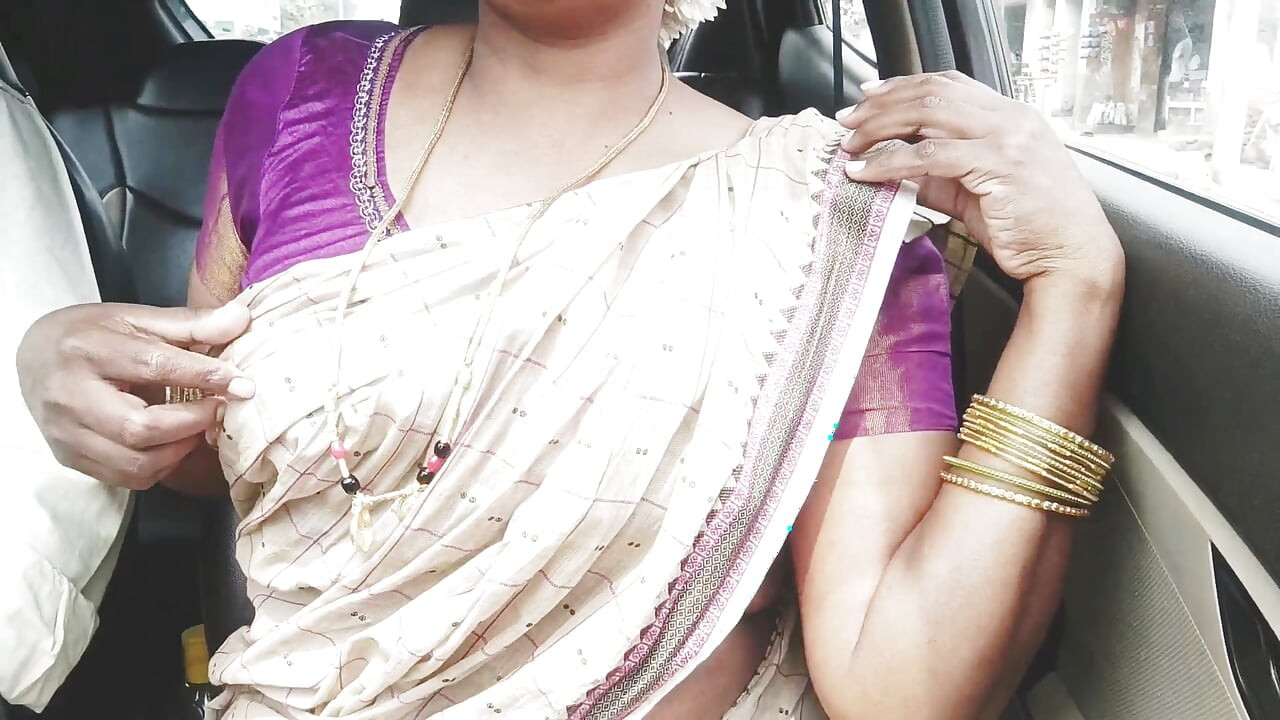 Telugu Stepmom and Stepson Car Sex Crezy Dirty Talks.
