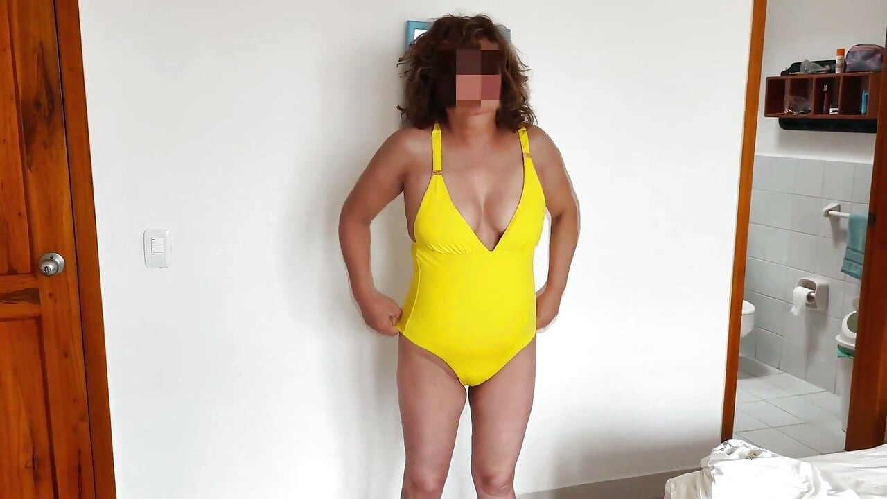 On the beach I give permission for the first time to the stepson to cum in my pussy, he asks me to have anal exo.