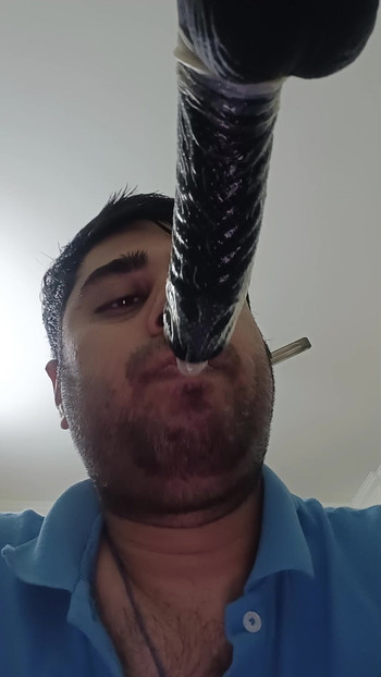Gay dildo blowjob #dildosucking #bottomgay #deepthroat #gay bottom